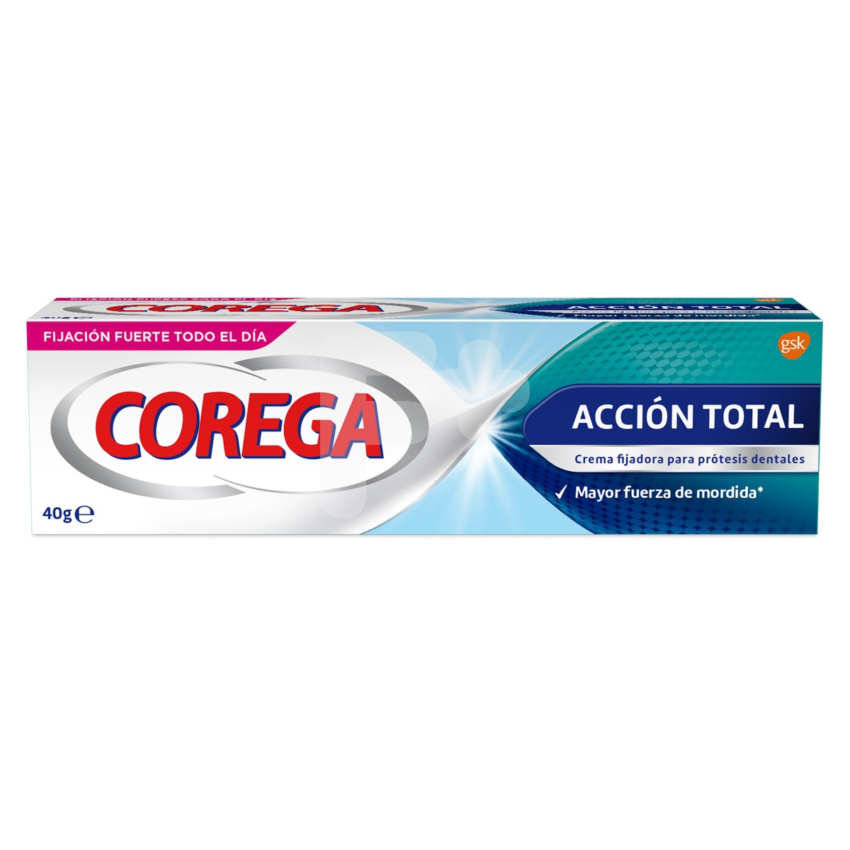 Corega acción total fijación 3D 40g