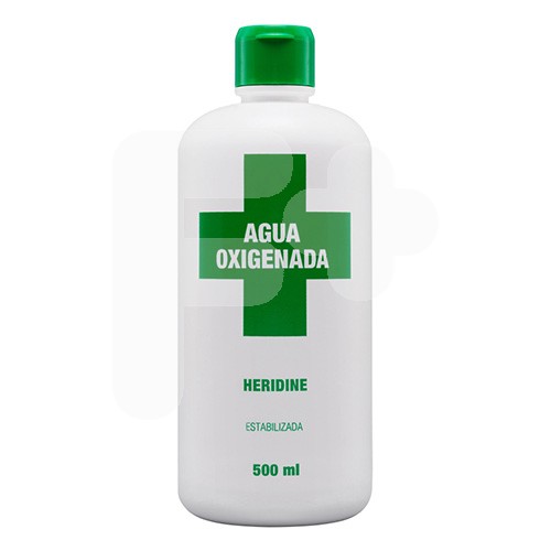Interapothek agua oxigenada heridine 500ml Interapothek agua oxigenada heridine 500ml