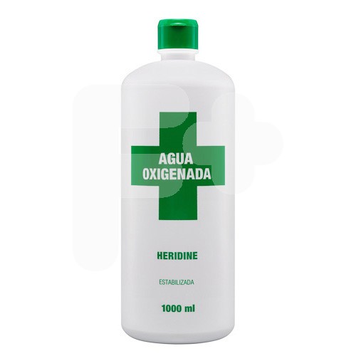 Interapothek agua oxigenada heridine 1 litro Interapothek agua oxigenada heridine 1 litro