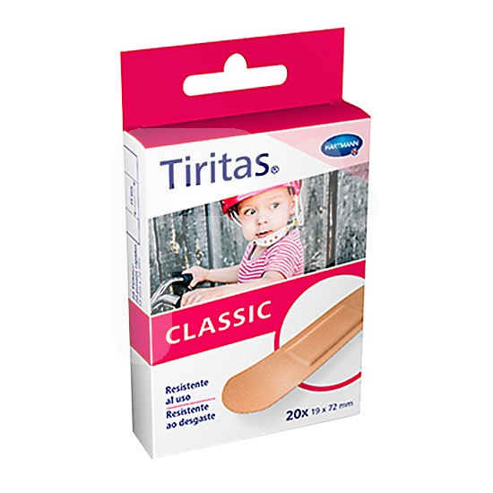 Hartmann tiritas classic 19x72 mm. 20u