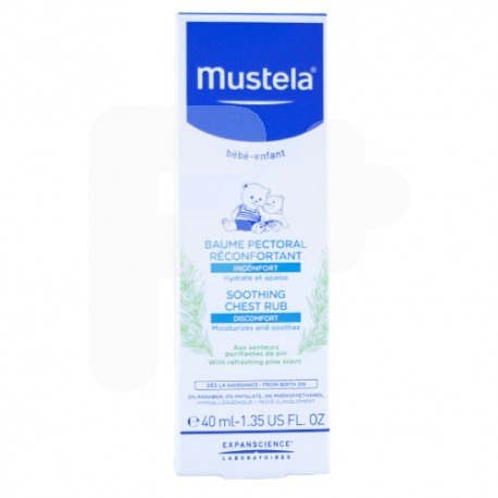 Mustela bálsamo pectoral reconfort 40ml