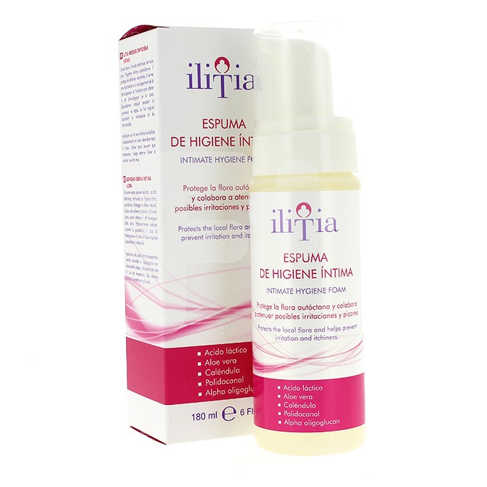 Ilitia espuma higiene intima 180ml