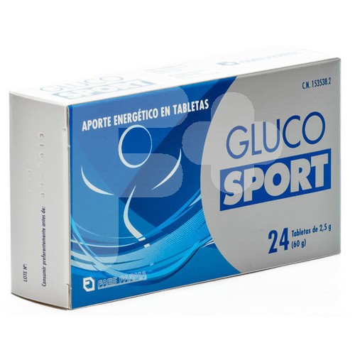 GLUCOSPORT 24 TABLETAS