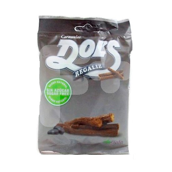 DOLS CARAMELOS REGALIZ S/AZUCAR BOLSA