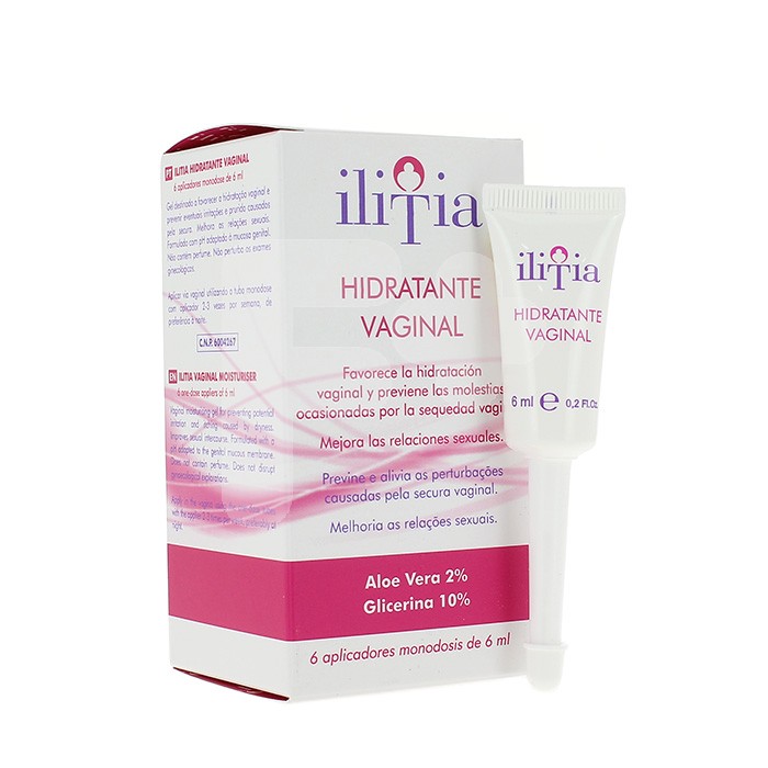 Ilitia hidratante vulvo vaginal 6x6ml