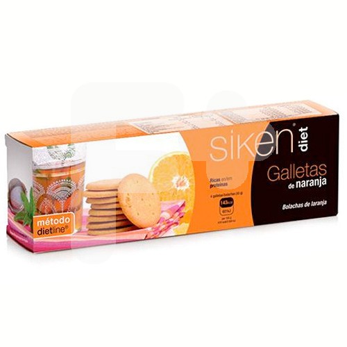 Sikendiet galleta naranja 15 uds