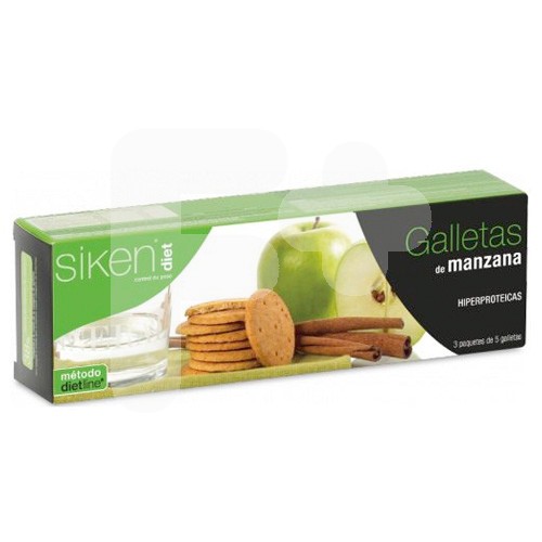 SIKENDIET GALLETA MANZANA 15 UDS SIKENDIET GALLETA MANZANA 15 UDS