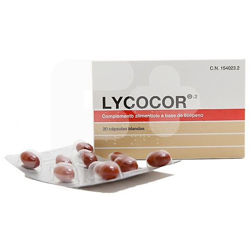 Lycocor 20 capsulas