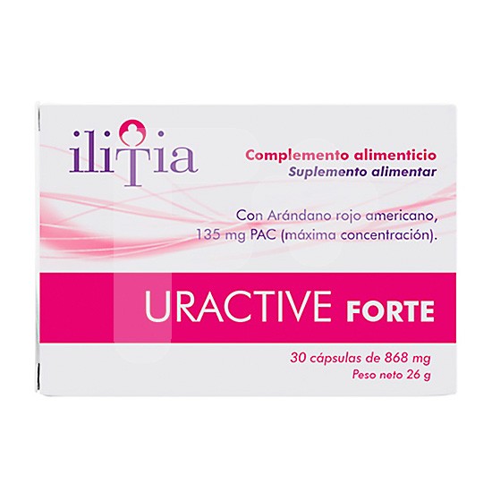 Ilitia uractive forte 30 cápsulas