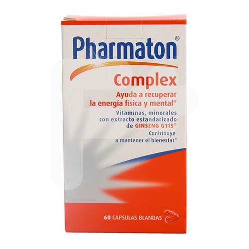 PHARMATON COMPLEX 60 COMPRIMIDOS PHARMATON COMPLEX 60 COMPRIMIDOS