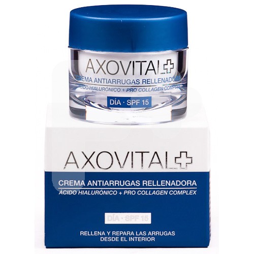 Axovital crema antiarrugas rellenadora dia SPF15+ 50ml