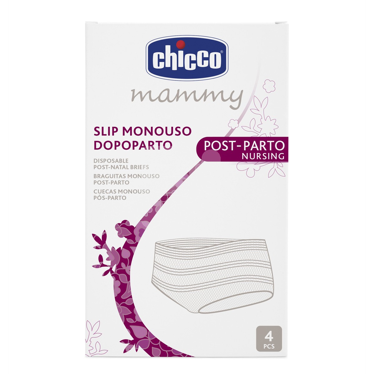 Chicco Braga monouso malla 3 uds