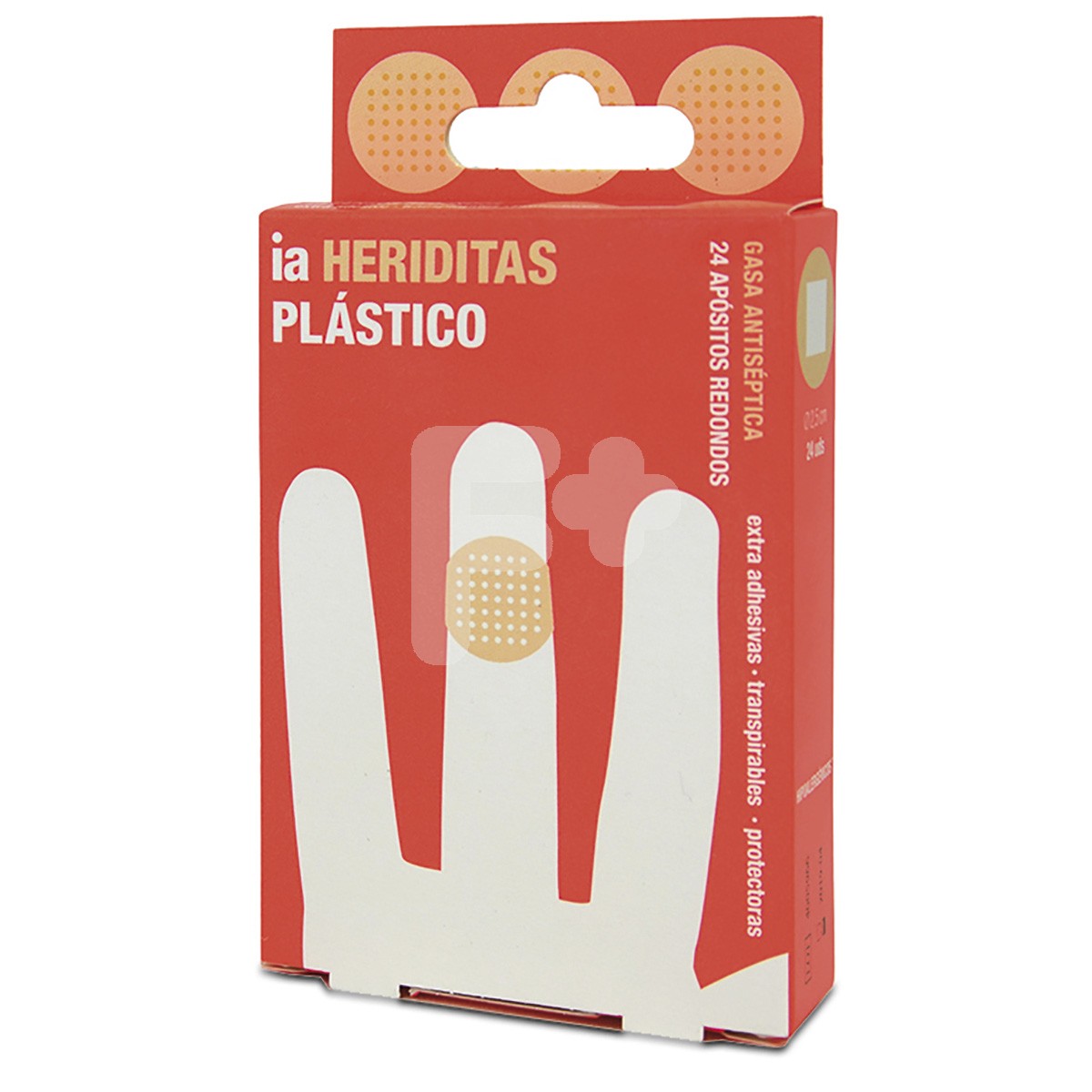 Interapothek apósitos plástico redondo 2,5cm 24uds Interapothek apósitos plástico redondo 2,5cm 24uds