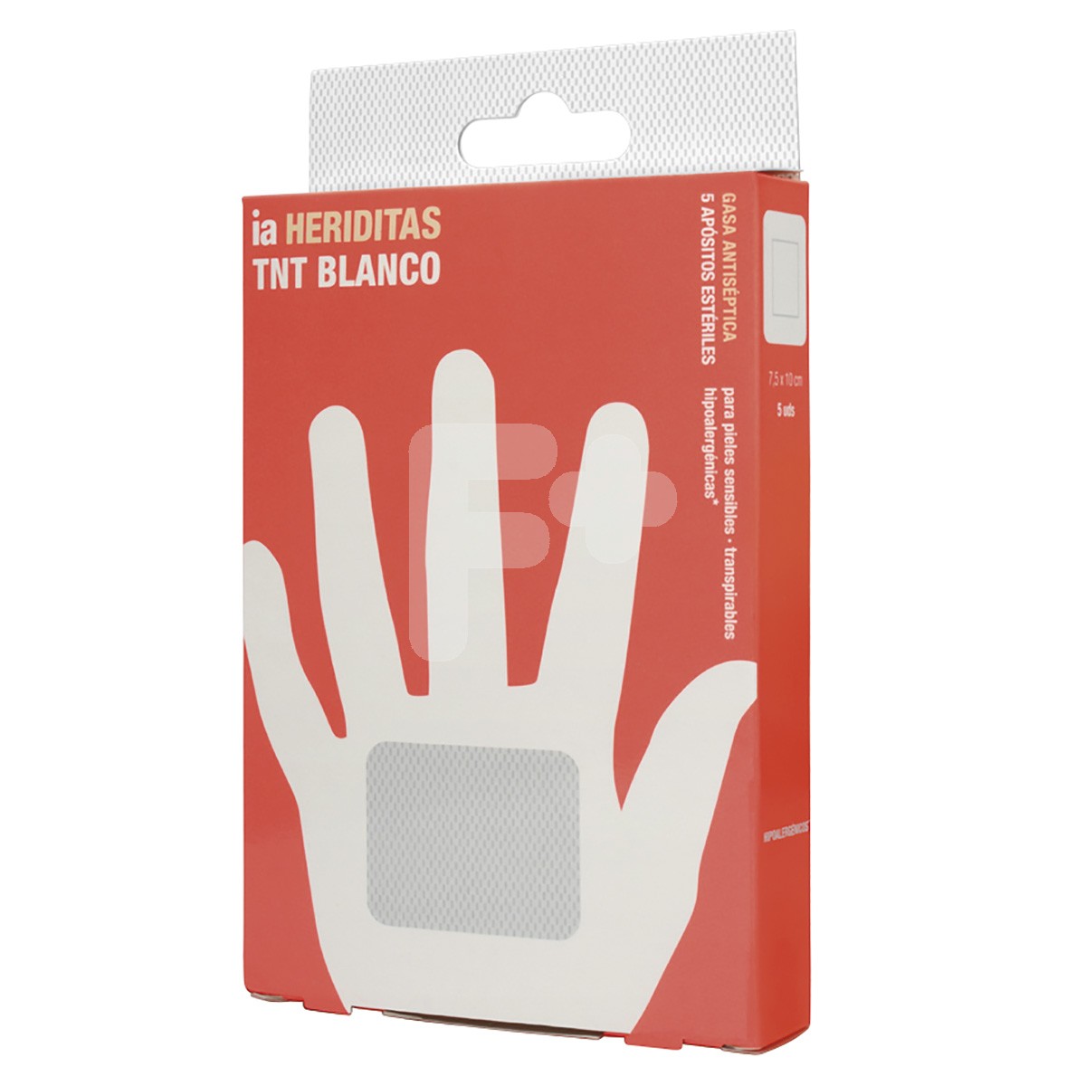 Interapothek apósitos tnt 7,5x5cm 5uds