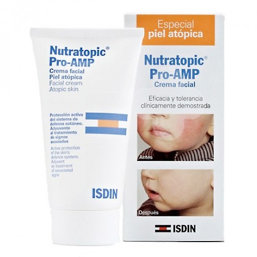 Nutratopic Pro-AMP crema facial piel atópica 50ml