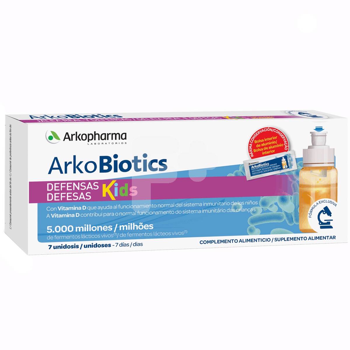 ARKOBIOTICS DEFENSAS NIÑOS 7 DOSIS ARKOBIOTICS DEFENSAS NIÑOS 7 DOSIS