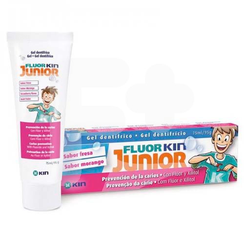 FLUORKIN GEL JUNIOR FRESA 75 ML