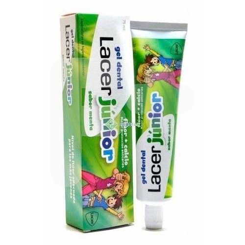 Lacer Gel dental junior menta 75ml