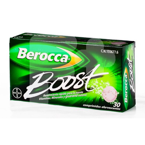 BEROCCA BOOST 30 COMPRIMIDOS EFERVESCENT