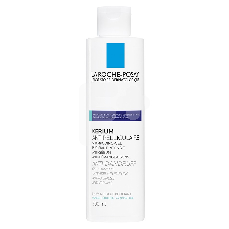 La Roche Posay Kerium champú anticaspa-grasa 200ml