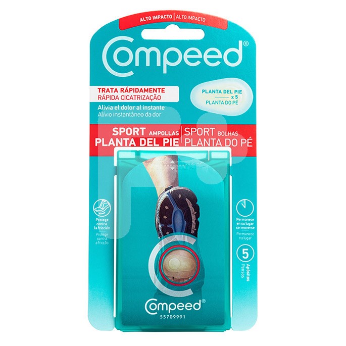 Compeed ampollas planta del pie 5uds