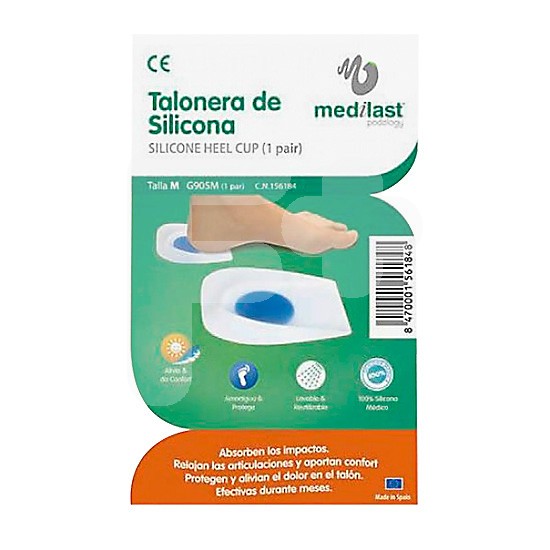 Medilast Talonera fresil silicona talla-S