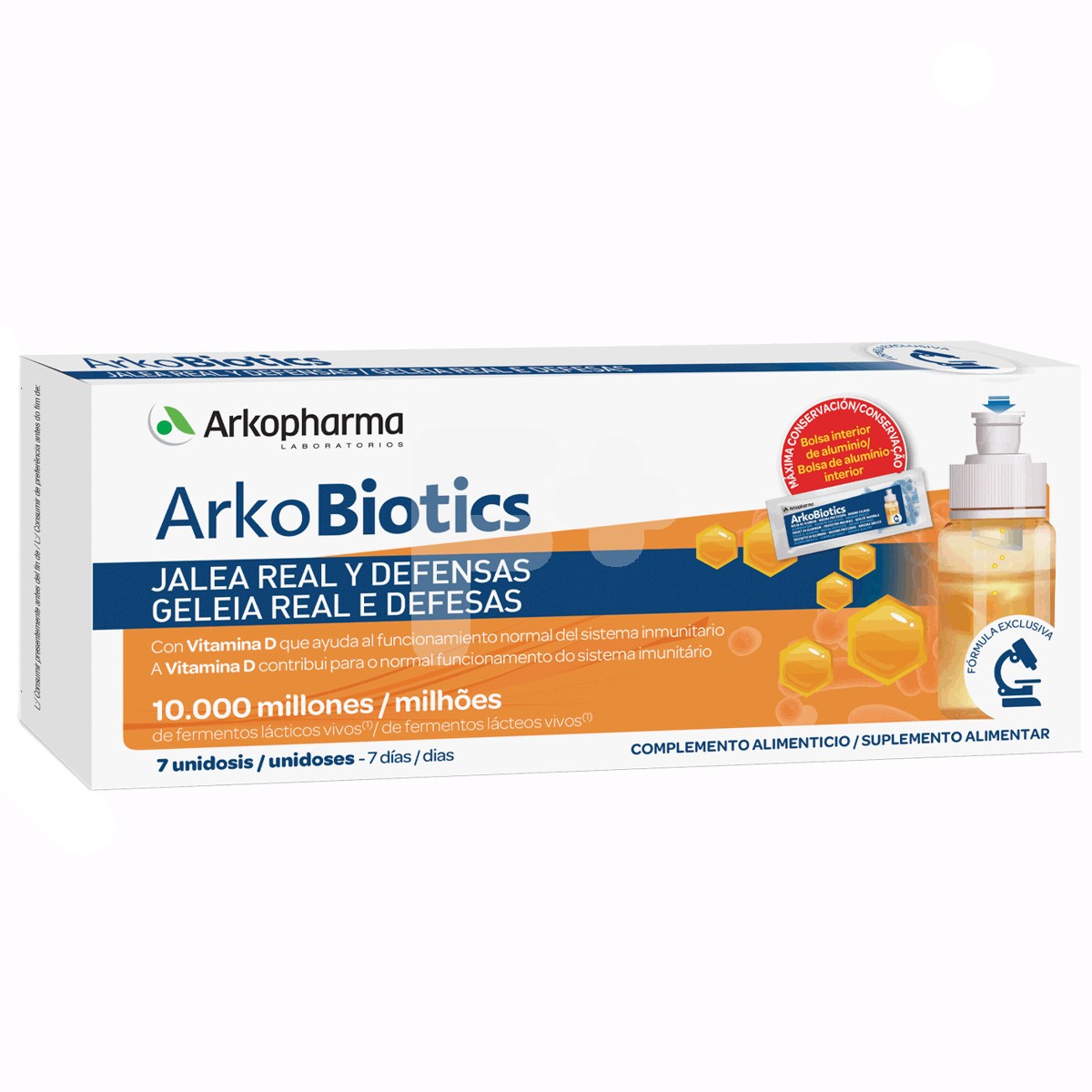 ARKOBIOTICS JALEA Y DEFEN ADULTO 7 DOSIS