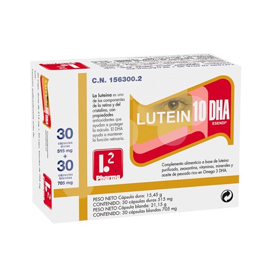 Lutein 10 dha 30+30 capsulas