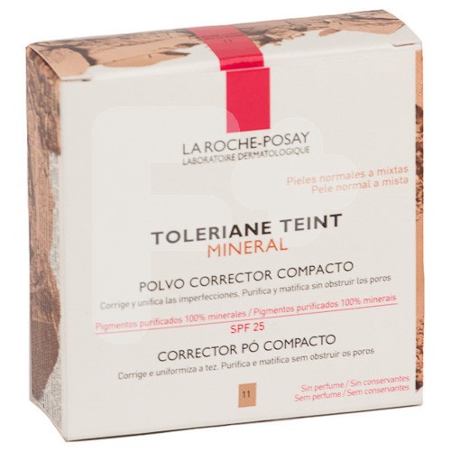 La Roche Posay Toleriane maq. compacto teint mineral beige claro nº11