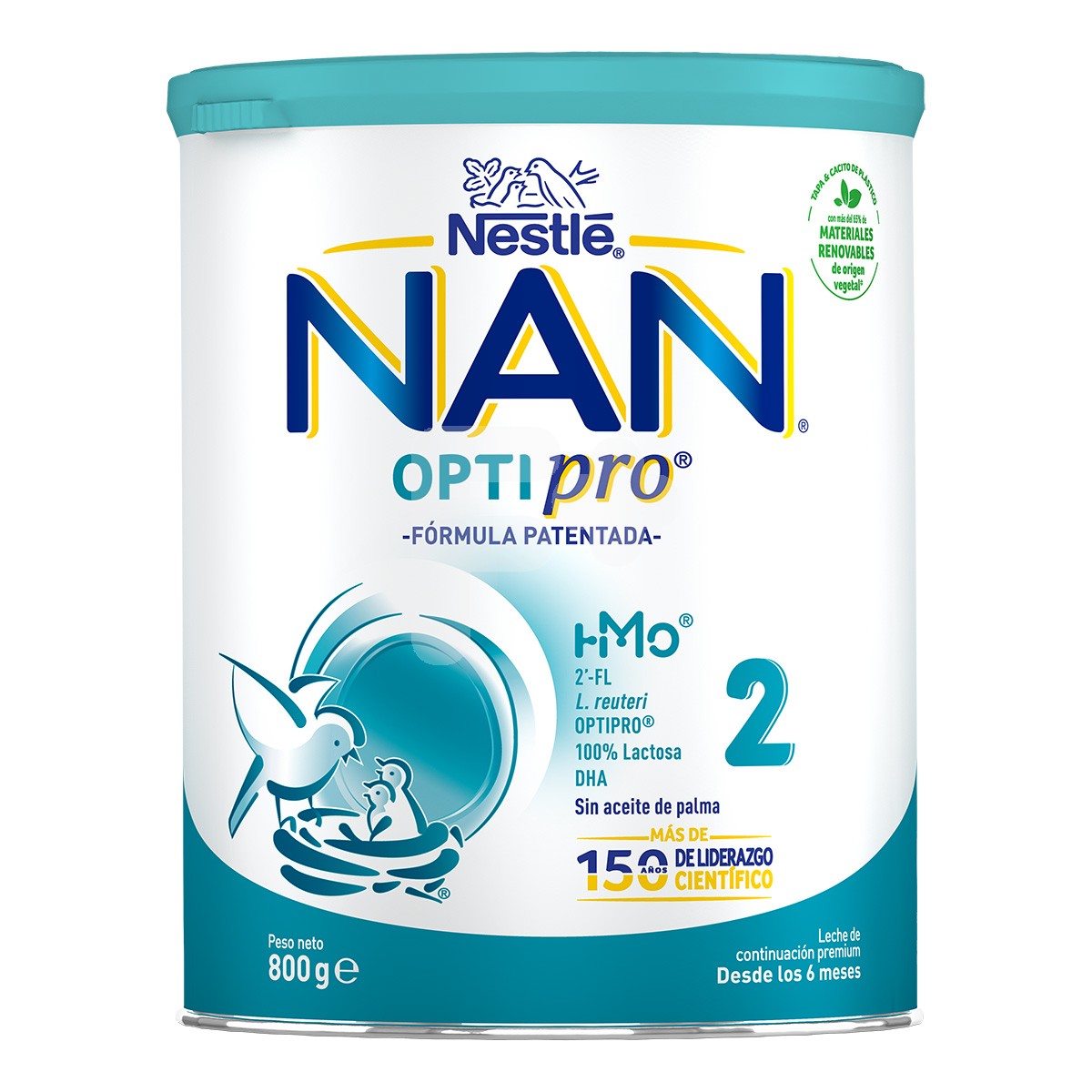 Nestle Nan Optipro 2 leche de continuación 800g