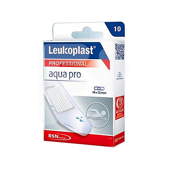 Leukoplast pro aquapro 19 x 72 mm 10 tiras