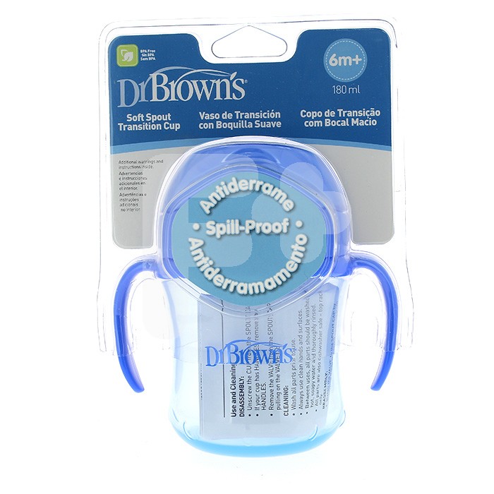 Dr.Brown's taza educativa +6 meses 180ml