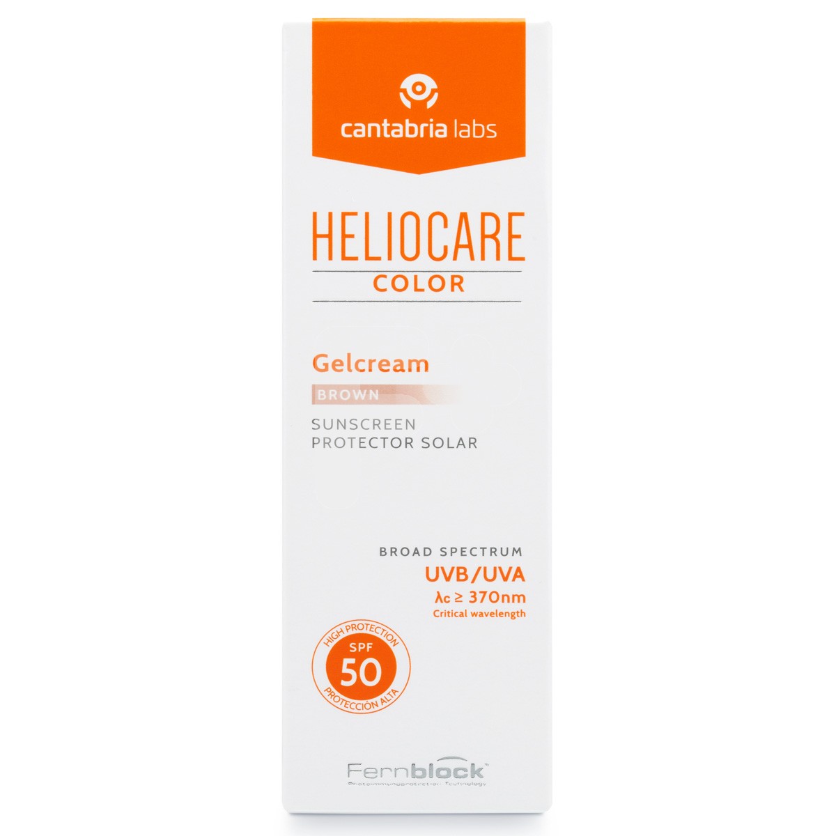 Heliocare gelcream color brown spf50 50ml