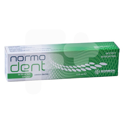 NORMODENT ANTICARIES BIFLUOR PASTA 125ML