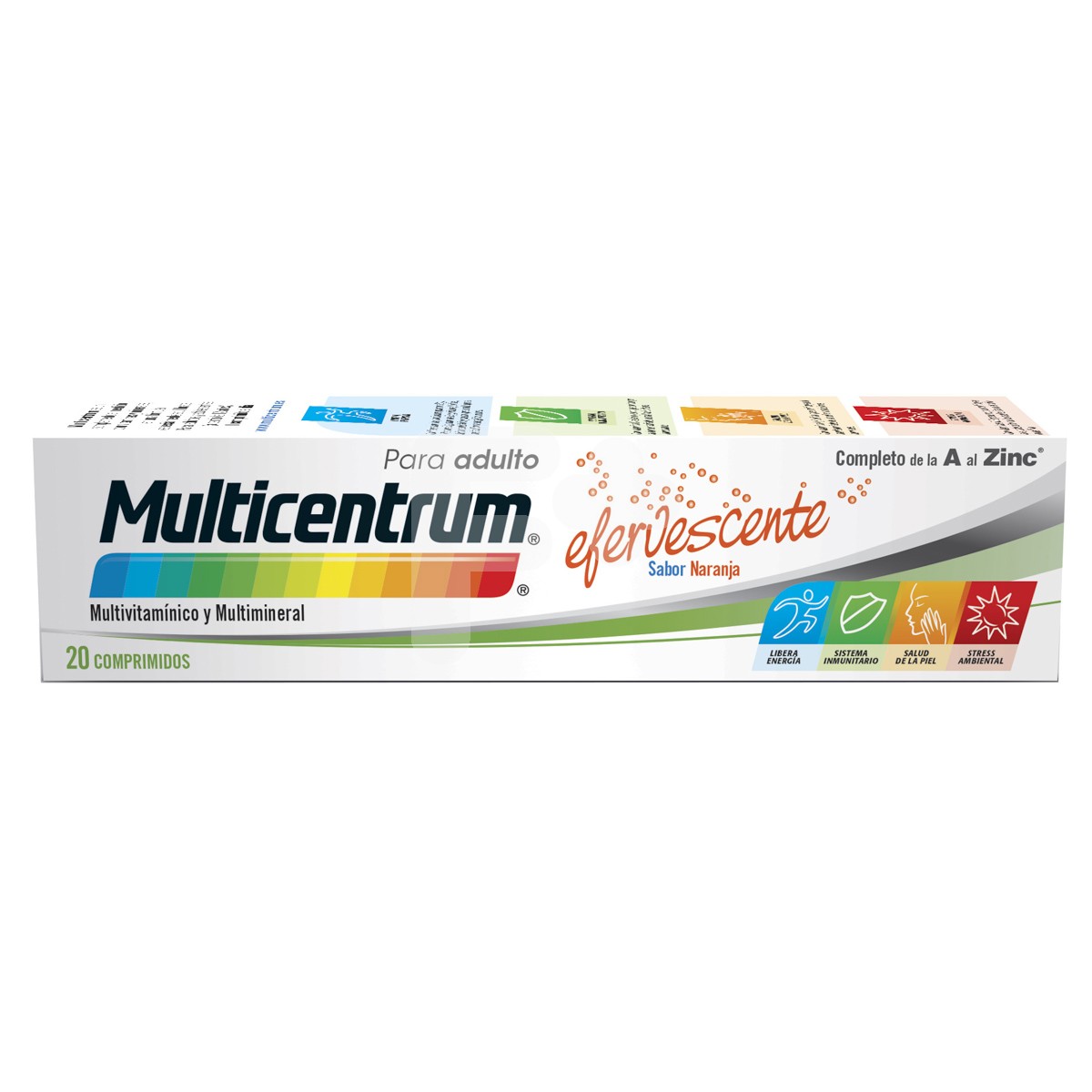 Multicentrum Luteina 20 comprimidos efervescentes