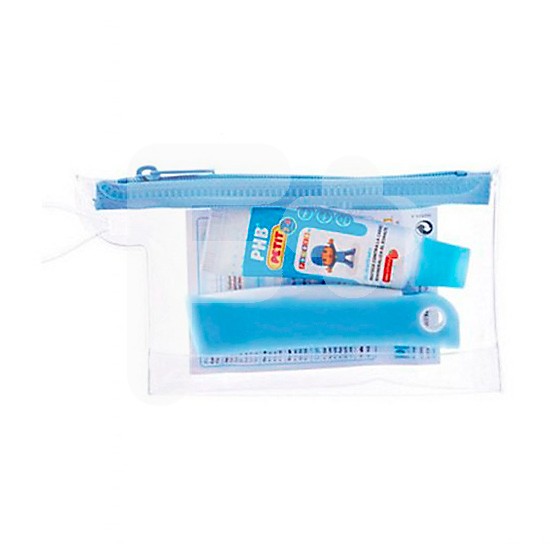 Phb kit petit cepillo dental viaje + pasta 125ml