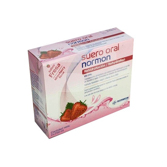 SUEROORAL NORMON FRESA 2 BRICKSX250ML SUEROORAL NORMON FRESA 2 BRICKSX250ML