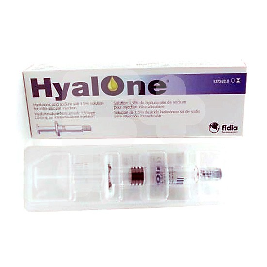 Hyalone jeringa precargada 60 mg / 4ml