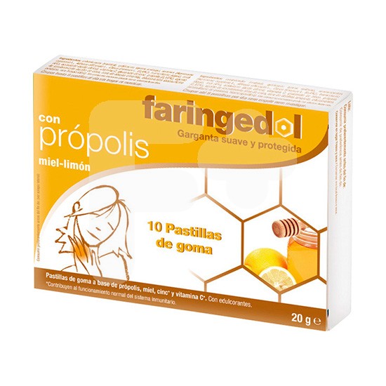 FARINGEDOL MIEL 20 PASTILLAS