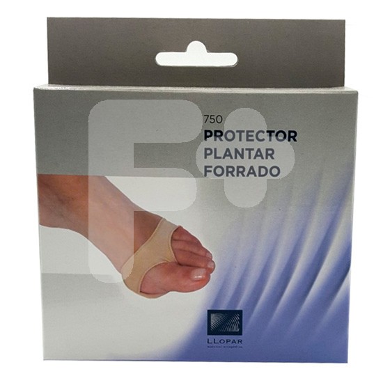 Protector plantar forrado llopar t/l par