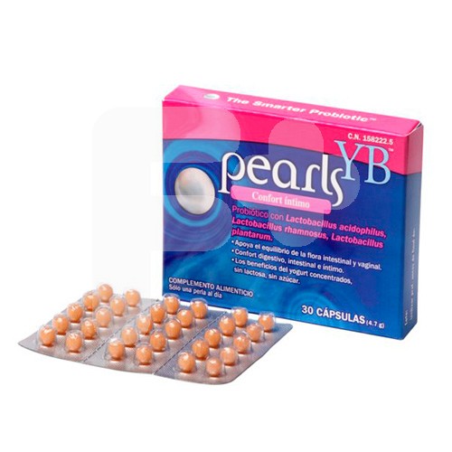 PEARLS YB 30 CAPSULAS PROBIOTICO     DHU