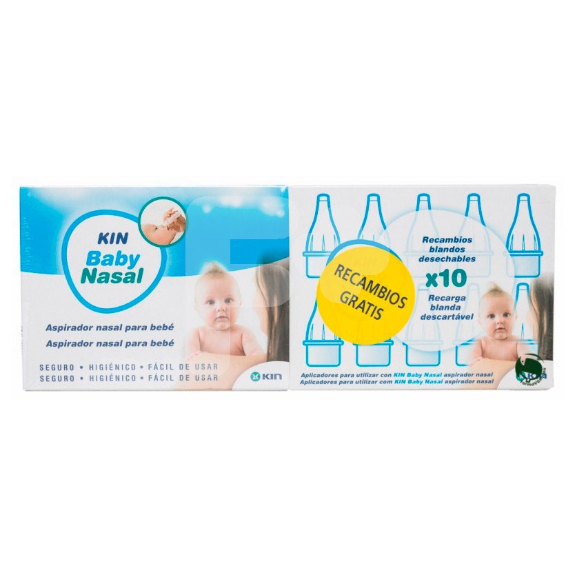 Kin baby aspirador nasal + recambio pack