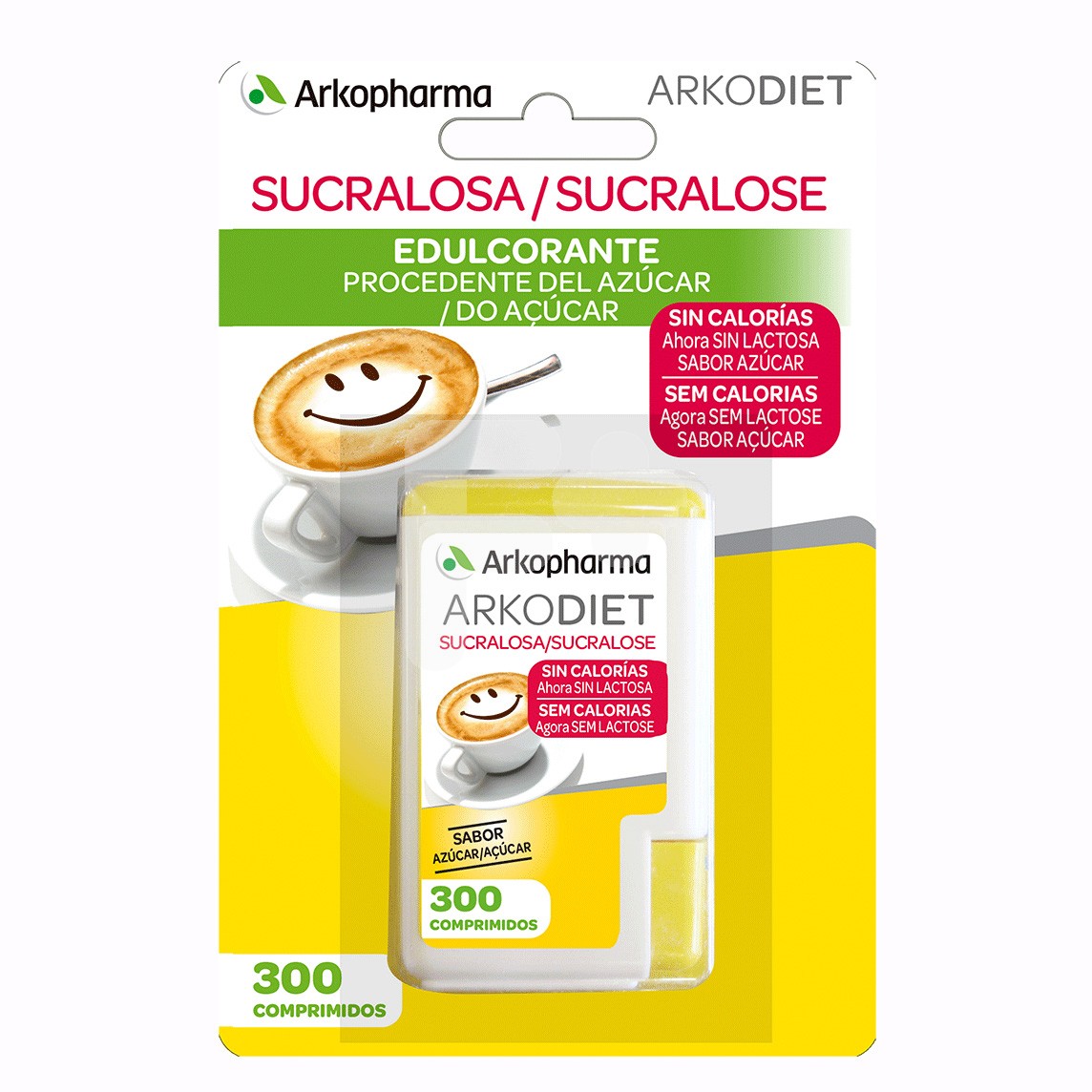 Arkodiet sucralosa 300 comprimidos