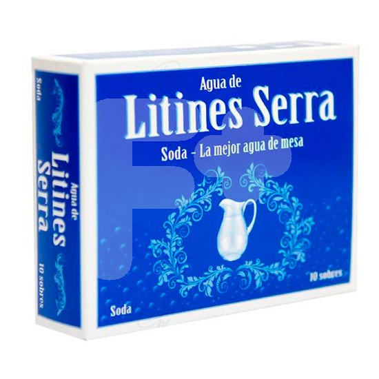 AGUA DE LITINES SERRA SODA 10 SOBRES