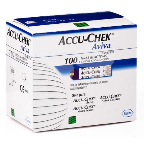 ACCU-CHEK AVIVA 100 TIRAS          ROCHE