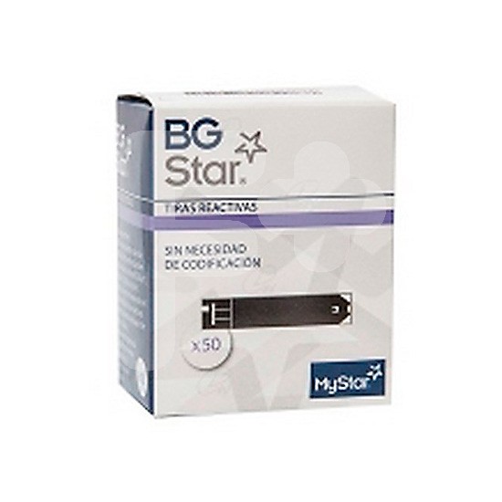 Bgstar Tiras reactivas 50uds