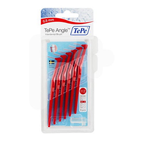 TEPE ANGLE 0,5 MM ROJO 6 UDS