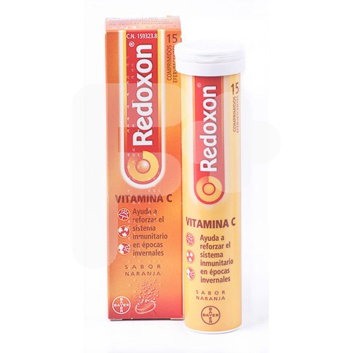 REDOXON VIT.C NARANJA 15COMP EFERVESCENT