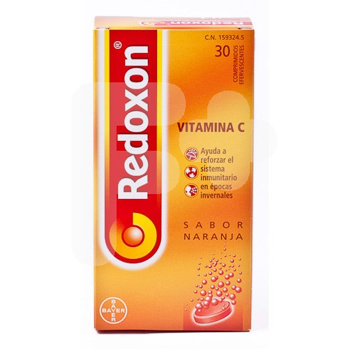 Redoxon extra defensas naranja 30 comprimidos