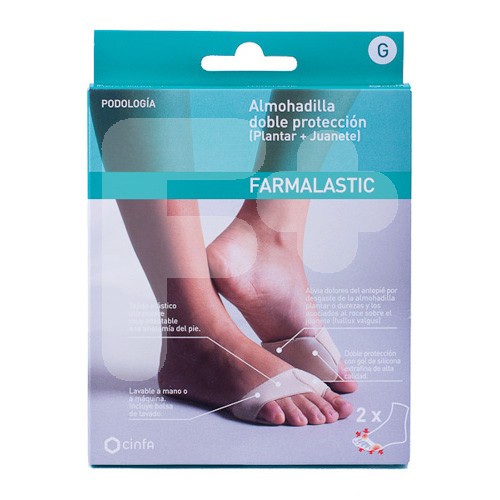 ALMOHADILLA FARMALASTIC DOBLE PROT. T/GD ALMOHADILLA FARMALASTIC DOBLE PROT. T/GD